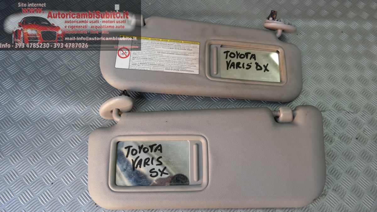 Toyota yaris alette parasole