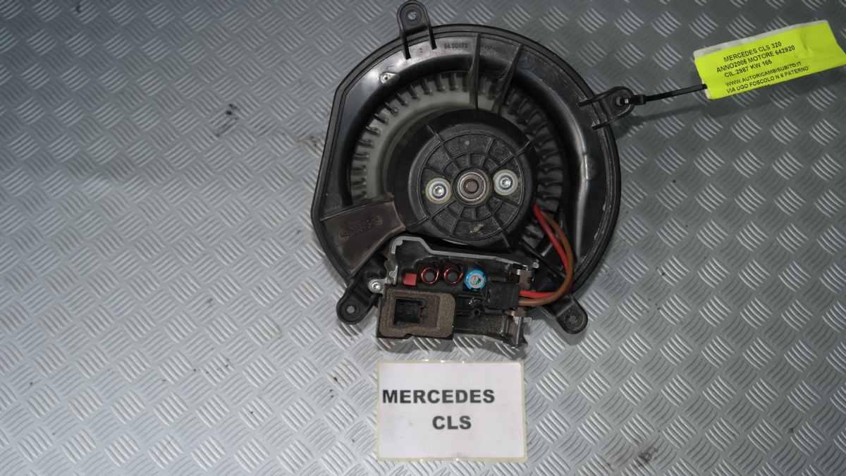 Mercedes cls 320 a2308216351 ventola interna stufa