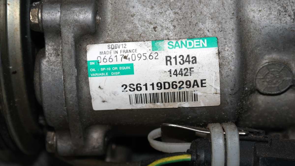 Ford fusion 1400 bz r134a1442f2s6119d629ae compres aria condiz