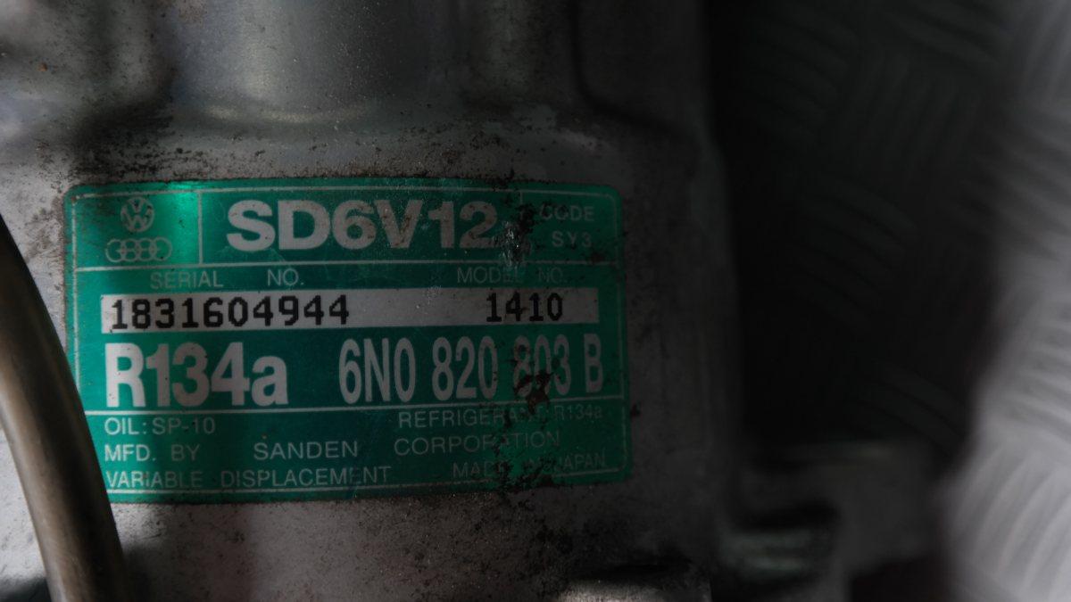 Vw polo 1000 bz r134a6n0820803b compres aria condiz