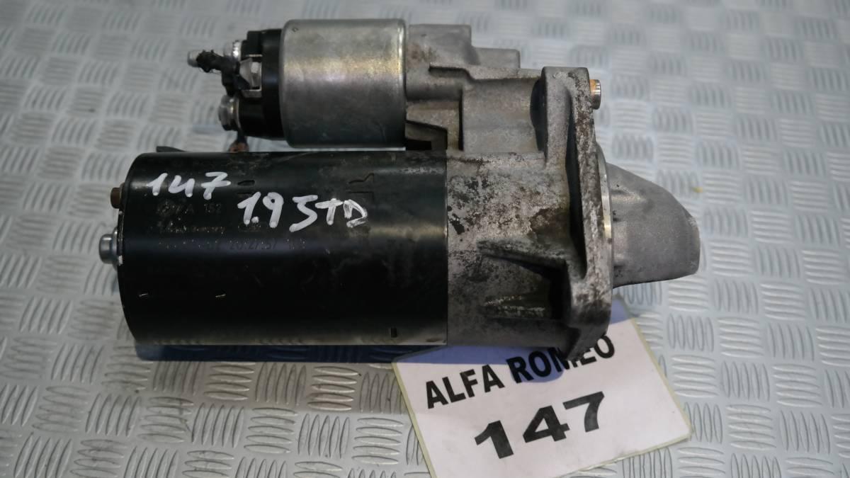 Alfa romeo 147 1900 jtd 0001168202 motorino avviamento