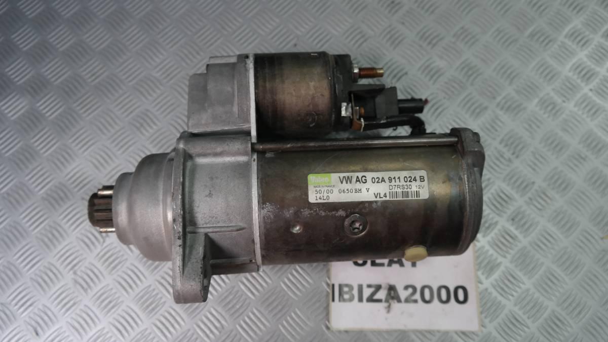 Seat ibiza 1900 tdi 02a911024b motorino avviamento valeo