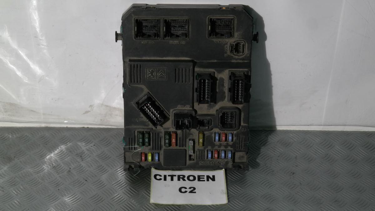 Citroen c2 1400 hdi s118085200 body computer siemens