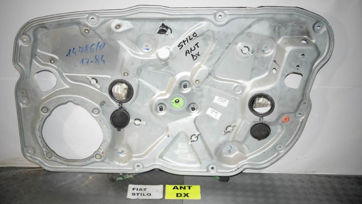 Fiat stilo pannello e alzavetro ant dx cod: 46781342