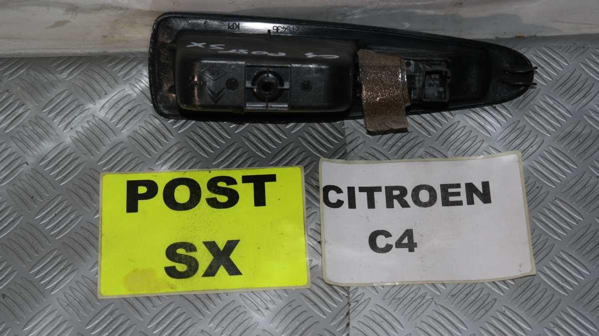 Citroen c4 dal 2004 al 2009 pulsante alzavetro post sx