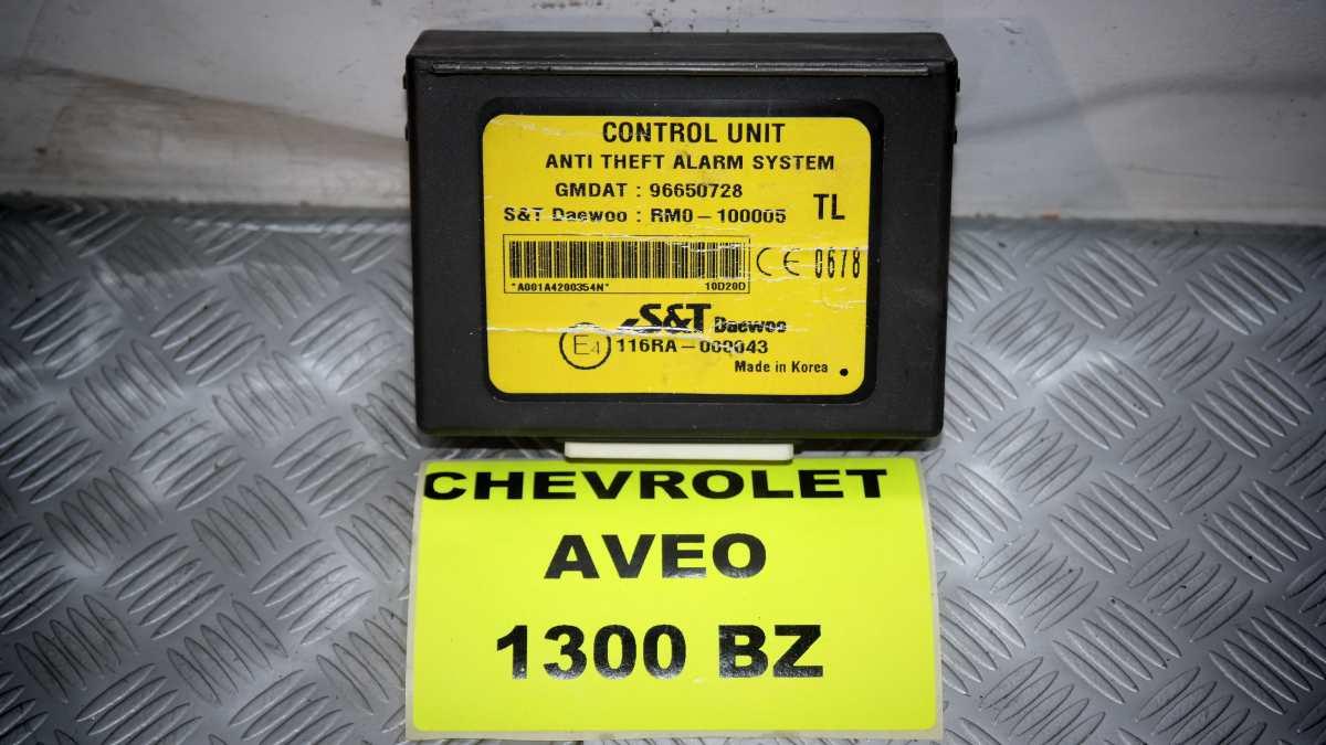 Chevrolet aveo gmdat96650728 unita' di controllo