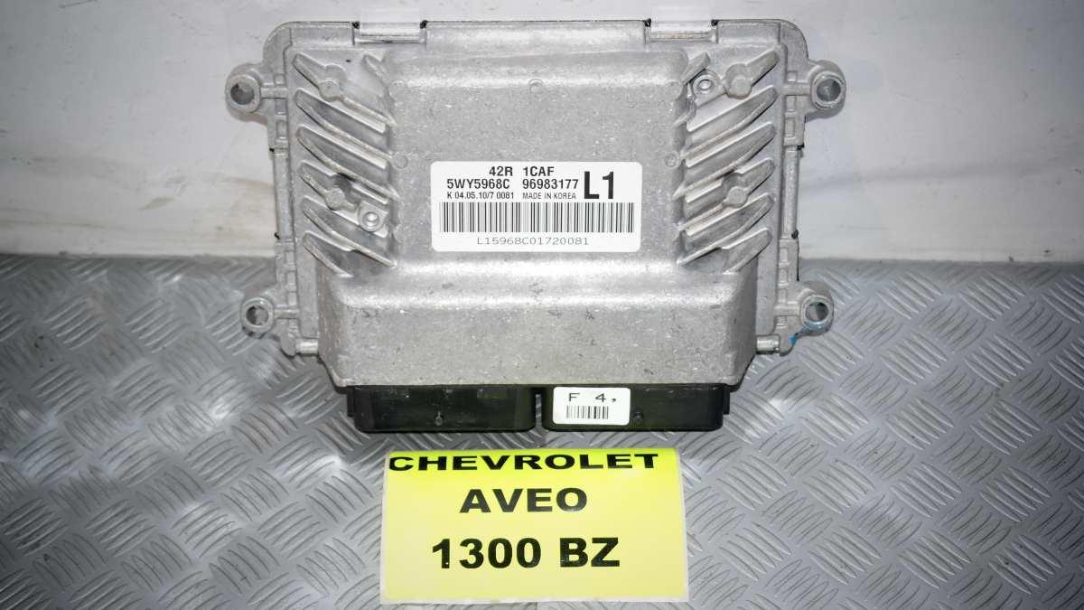 Chevrolet aveo 1200 bz gpl 5wy5968c centralina motore