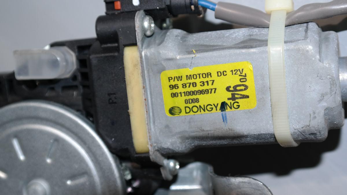 Chevrolet aveo alzavetro ant dx dongyang 96870317