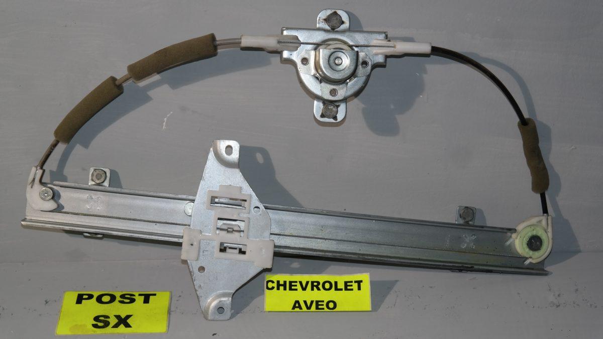 Chevrolet aveo dal 2008 al 2011 alzavetro manuale post sx