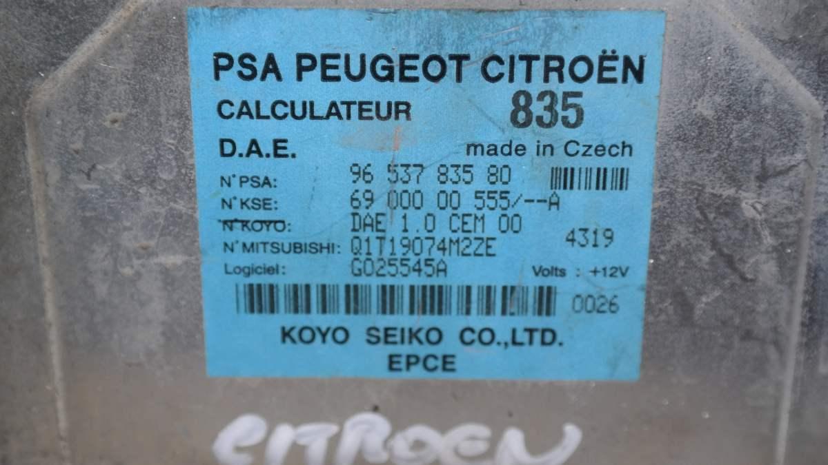 Citroen c2 1400 hdi 9653783580 centralina servosterzo