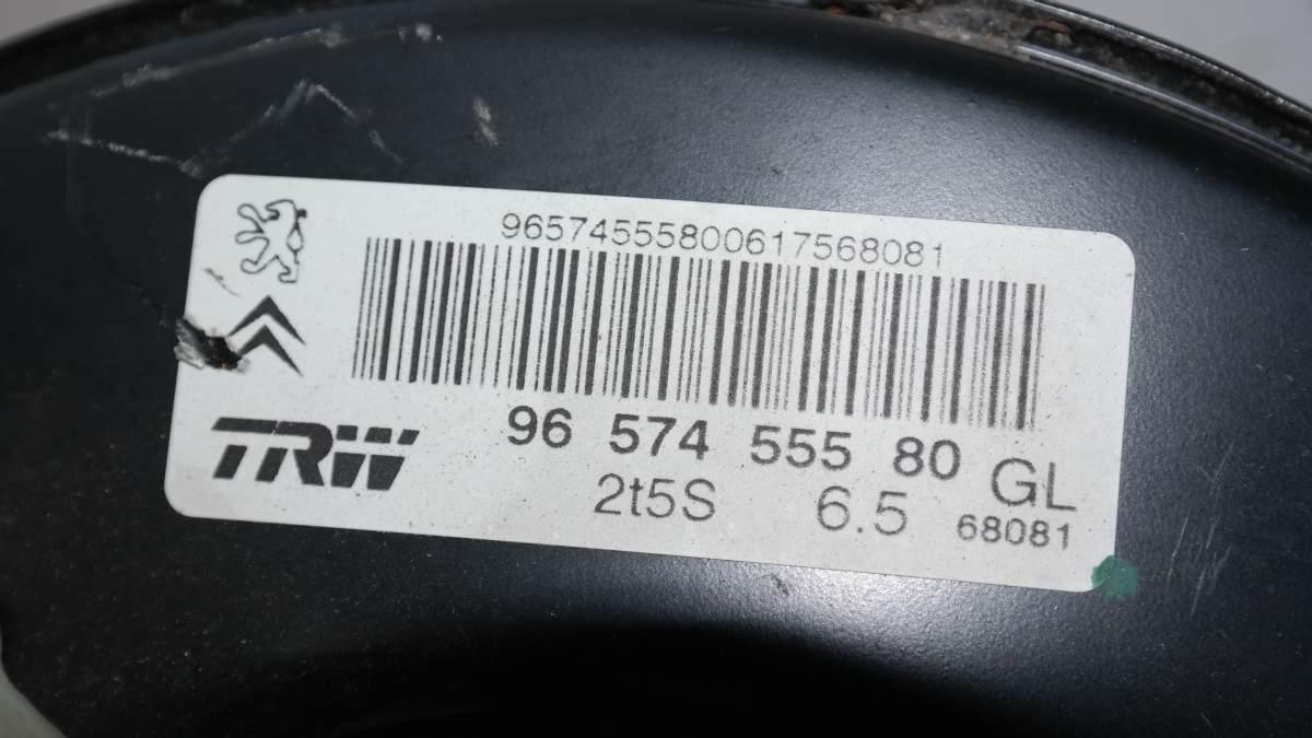 Citroen c3 pompa freno con servofreno trw 9657455580