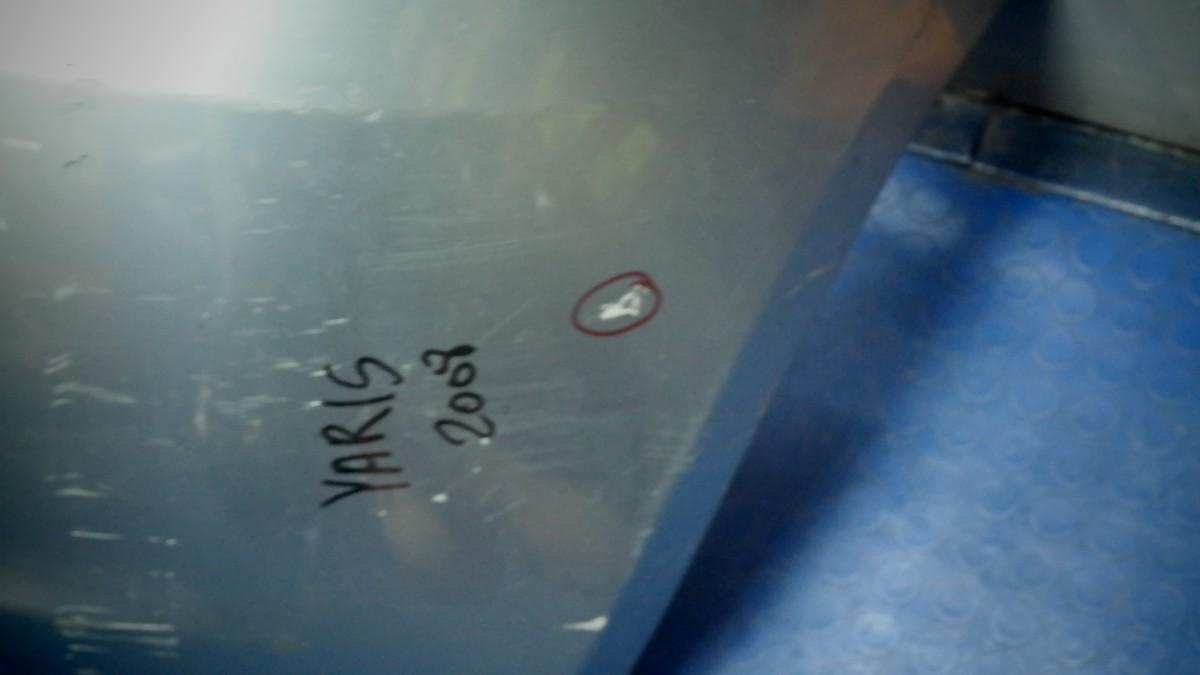 Toyota yaris dal 2006 al 2011 paraurti posteriore