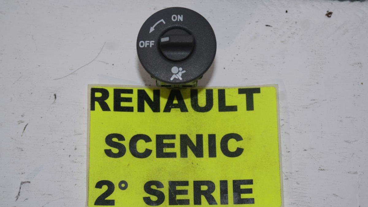 RENAULT SCENIC 2a SERIE DAL 2003 AL 2008 INTERRUTTORE AIRBAG