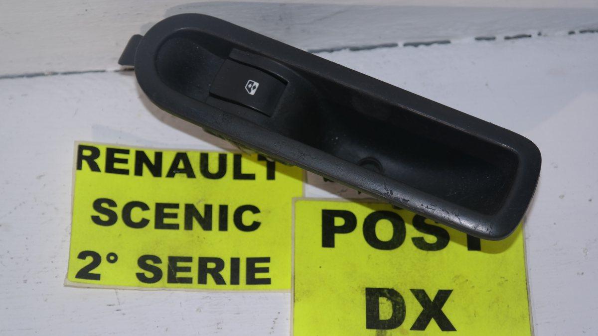 RENAULT SCENIC 2a SERIE PULSANTE ALZAVETRO POSTERIORE DX