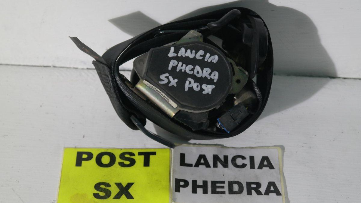 Lancia phedra dal 2002 al 2010 cintura di sicurezza post sx