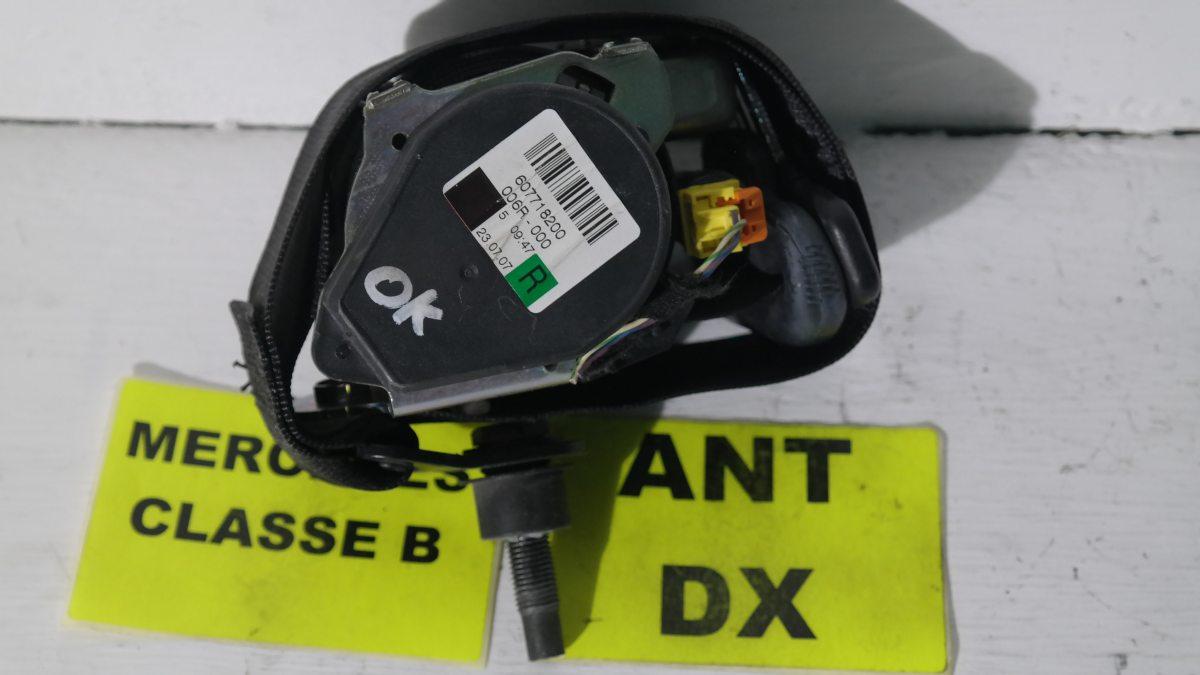 Mercedes classe b cintura di sicurezza ant dx 607718200