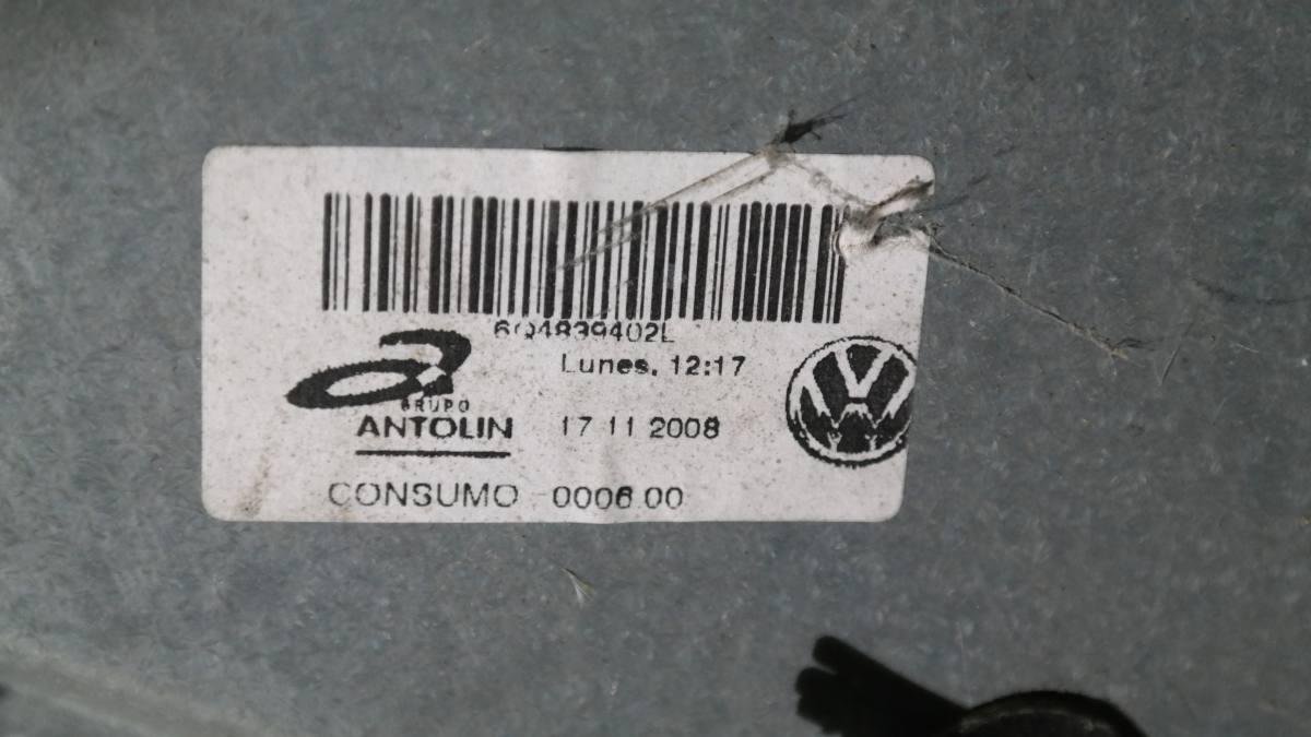 Vw polo dal 2005 al 2009 pannello e alzavetro post dx