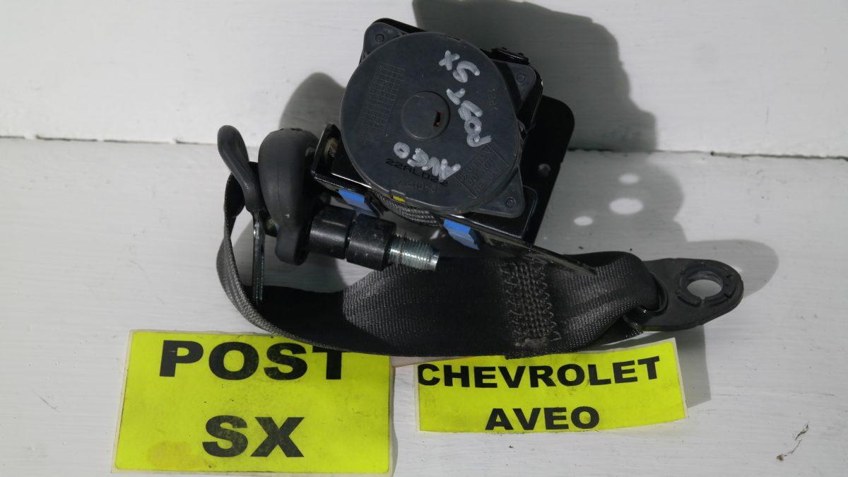 Chevrolet aveo rrlh3l cintura di sicurezza post sx