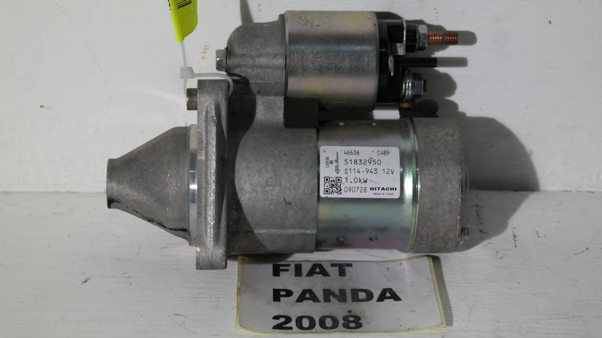 Fiat panda dal 2003 al 2011 51832950 motorino avviamento