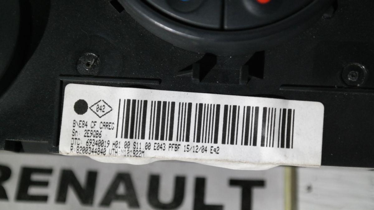 Renault megane dal 2002 al 2008 2e9qb6 comandi clima digitali