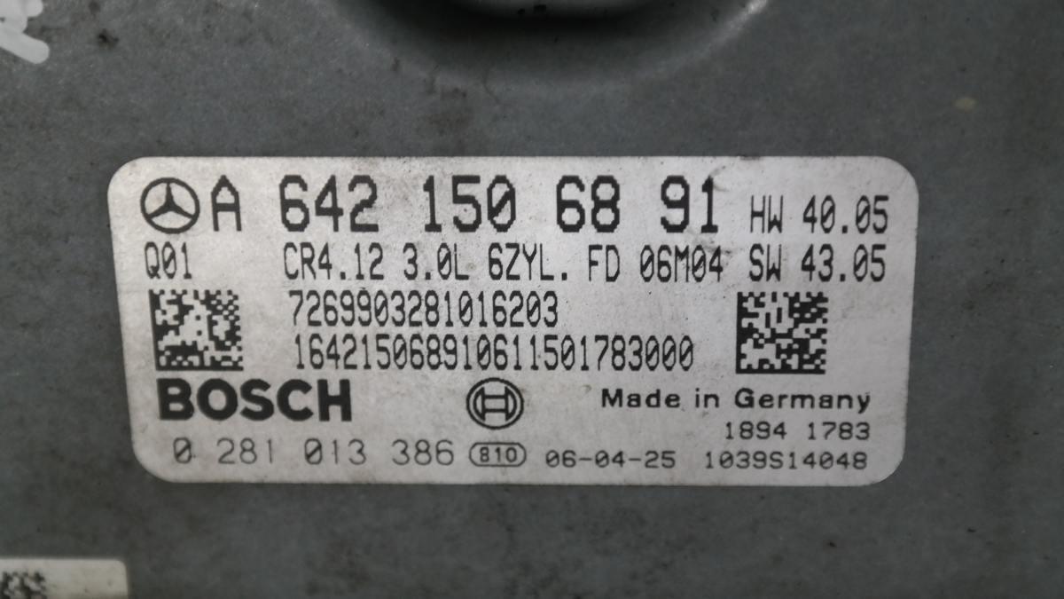 Mercedes classe r a6421506891 centralina motore bosch