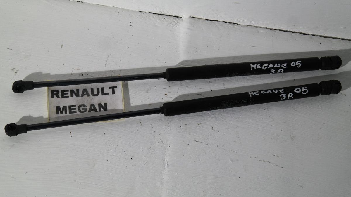 Renault megane 3p dal 2002 al 2008 pistoncini cofano