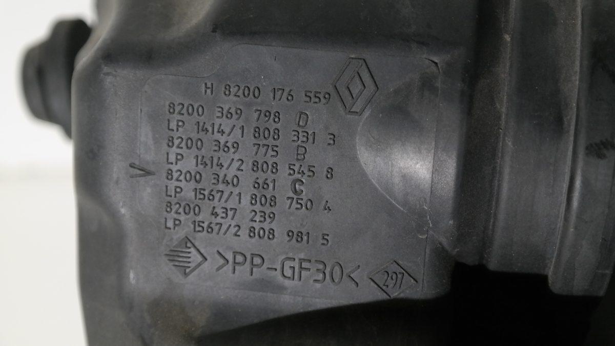 Renault megane 1500 dci h8200176559 scatola filtro
