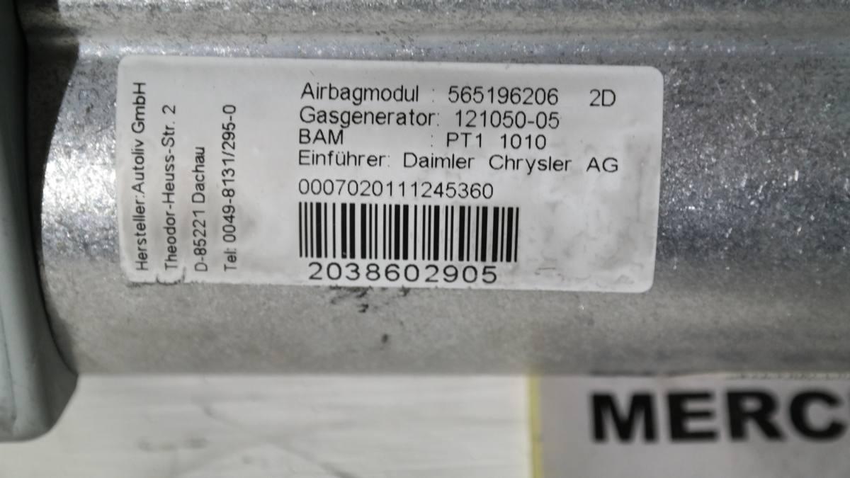 Mercedes classe c 565196206 airbag passeggero