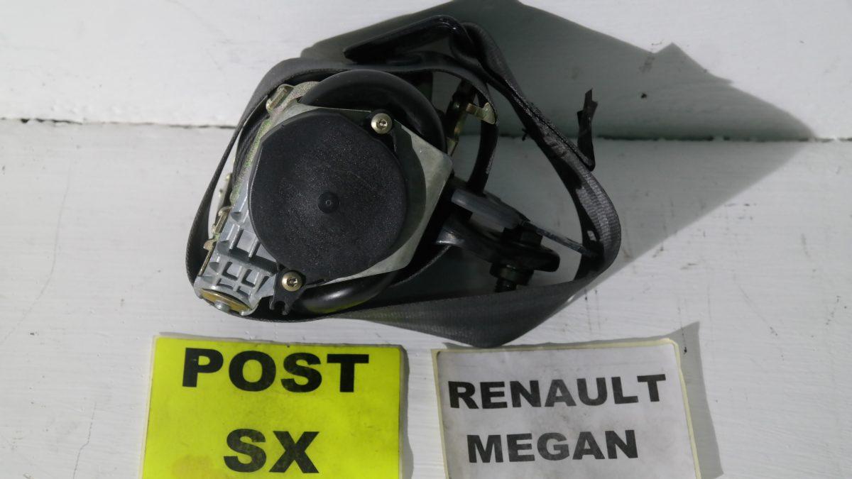 Renault megane 8200077360 cintura di sicurezza post sx