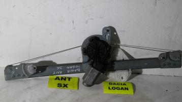 Dacia logan 400726 alzavetro elettrico anteriore sx