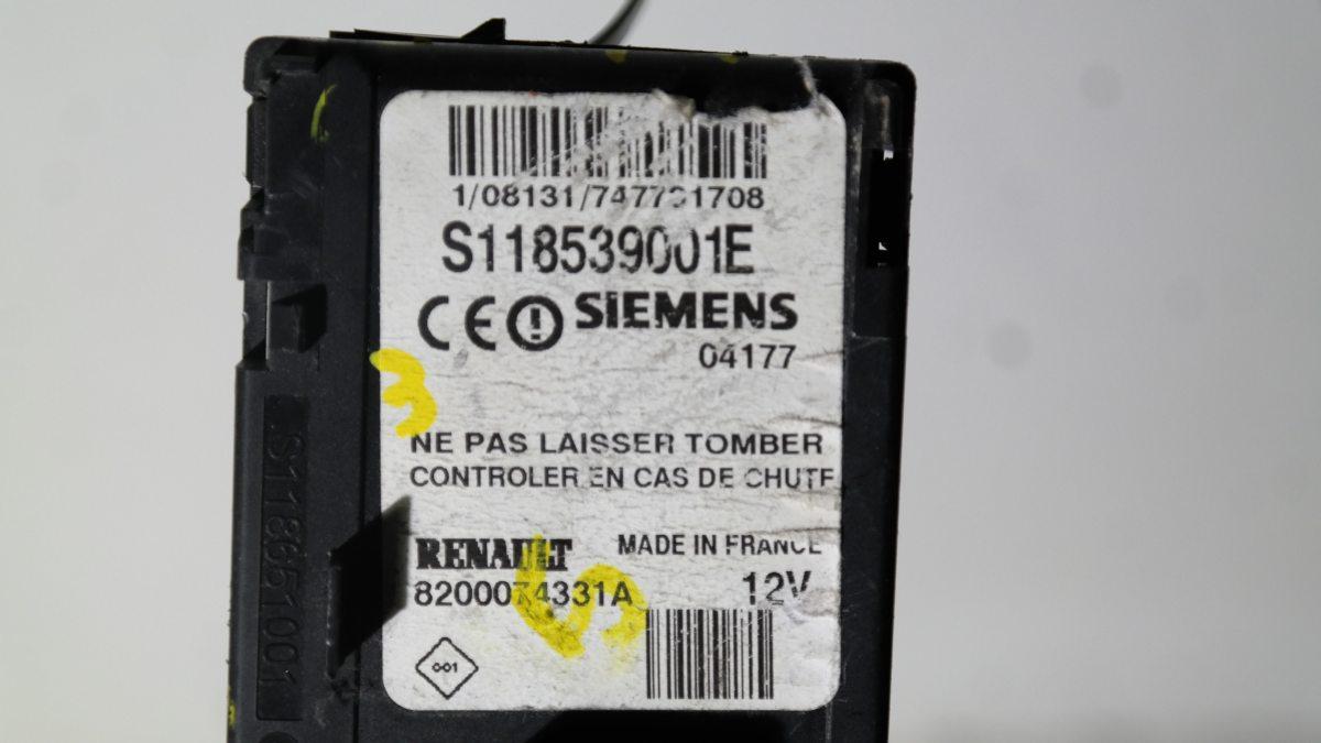 Renault scenic 8200074331a centralina immobilizzatore