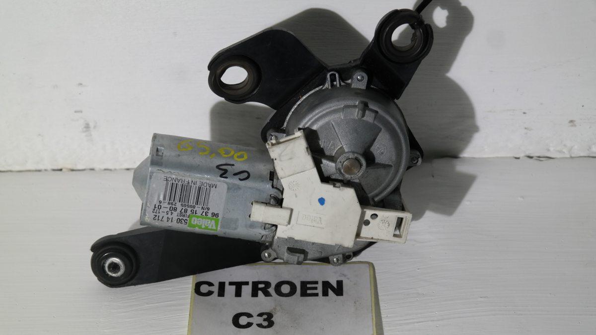 Citroen c3 963715878001 / 53014712 motorino tergicristallo post