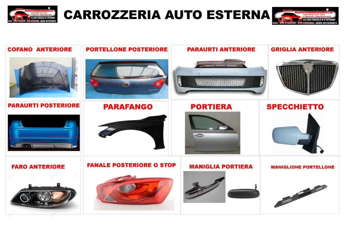 19105369 ammortizzatori posteriori fiat punto 280379