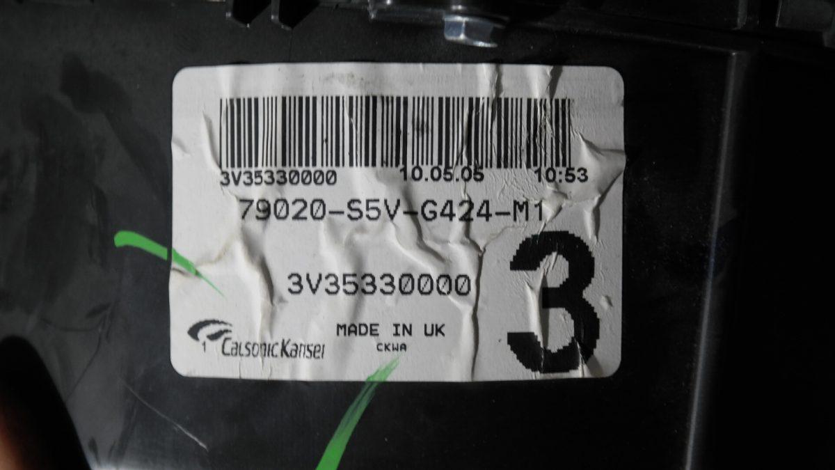 79020s5vg424m1 honda civic convogliatore impianto di risc