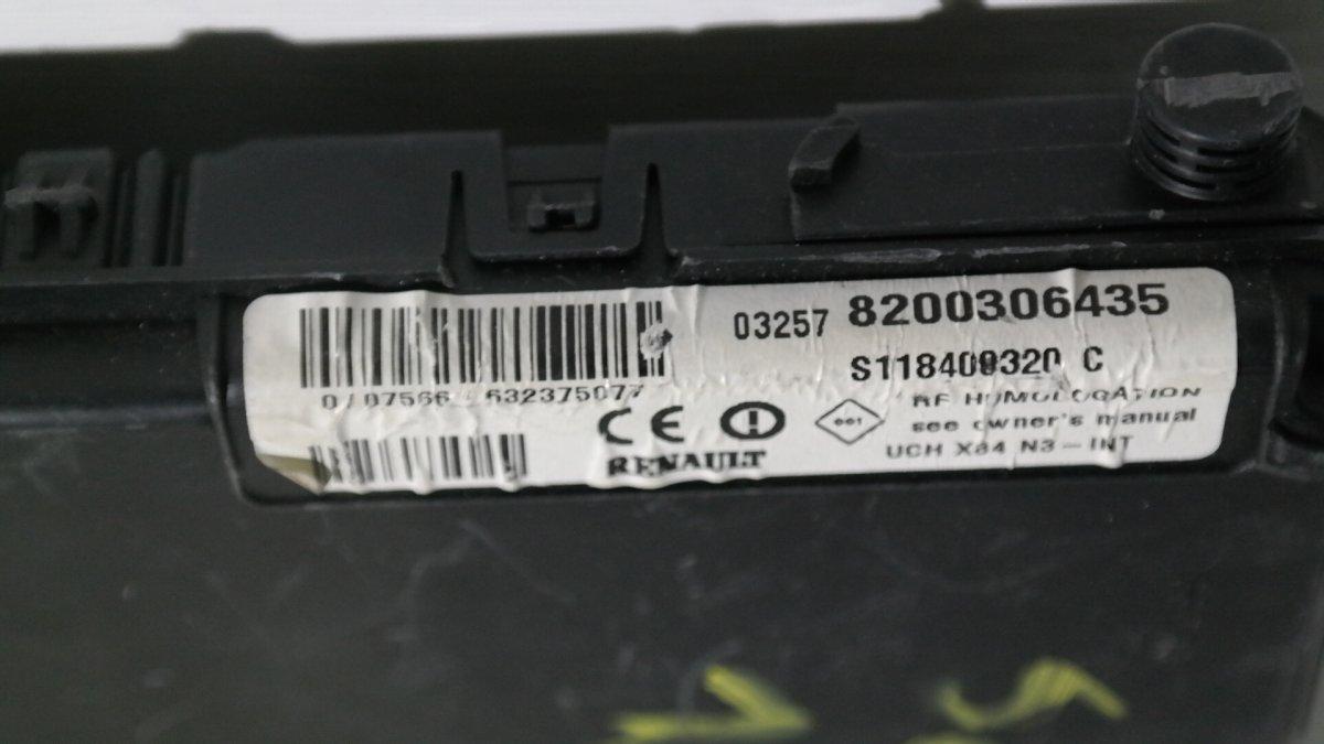 8200306435 renault scenic 1900 dci body computer