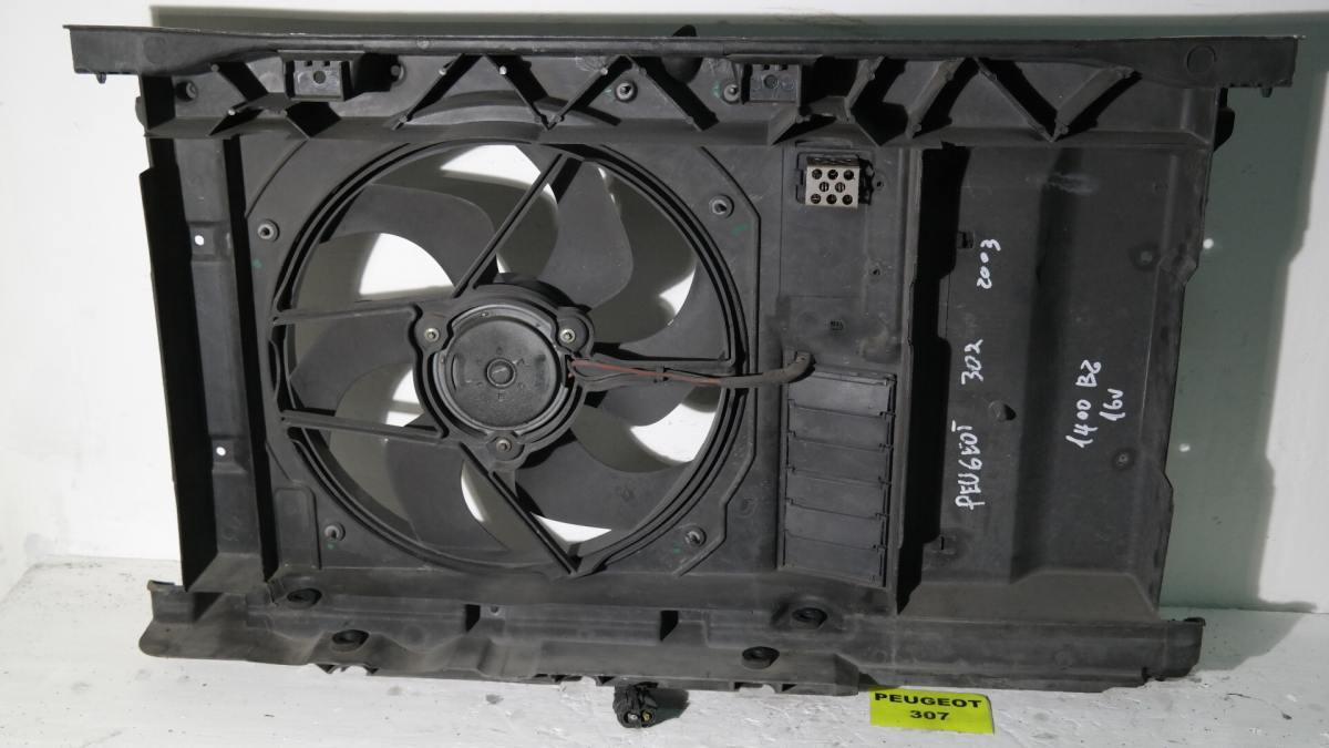 1253a8 peugeot 307 1400 bz 16v ventola motore