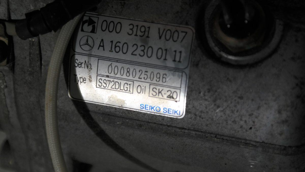 A1602300111 smart fortwo 800 cdi compressore aria condizionata