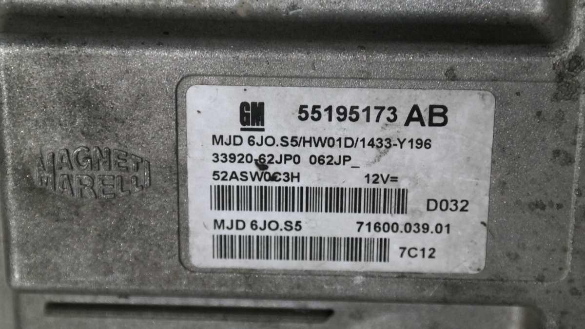 55195173ab suzuki swift 1300 diesel centralina motore