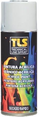 VERNICE ACRILICA SPRAY  DA 400 ML RAL ALTA QUALITA' BIANCO SEGNALE<br />