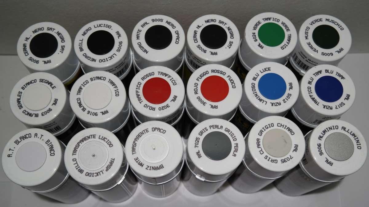 VERNICE ACRILICA BLU LUMINOSO DA 400 ML RAL ALTA QUALITA'<br />