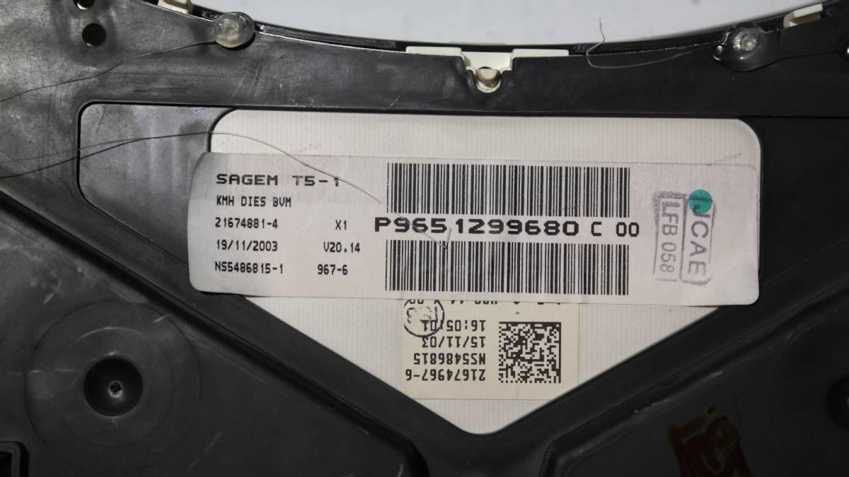 21674881 peugeot 307 2000 hdi contakm