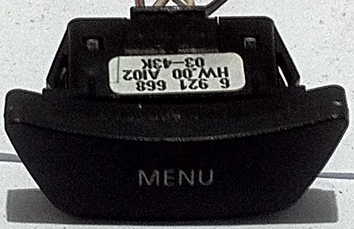 6921668 INTERRUTTORE MENU BMW 530 2006 <br />