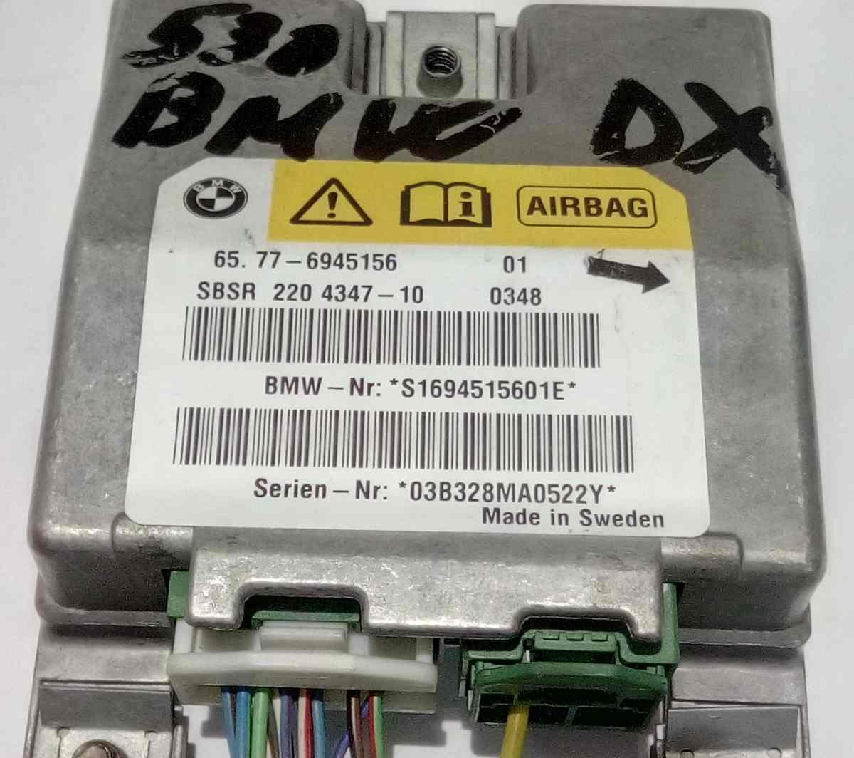 S1694515601E CENTRALINA AIRBAG BMW 530 2006 <br />